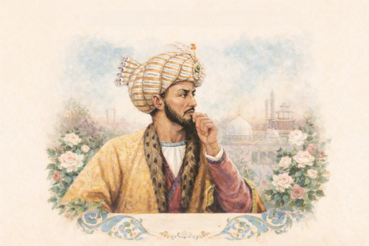 Bugun — buyuk shoir, sarkarda va davlat arbobi Zahiriddin Muhammad Bobur tavallud topgan kun.